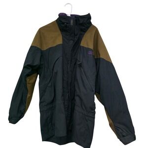 Vintage Nike ACG FIT Jacket Mens Medium Black Brown Purple Fleece H40102SID(SS)